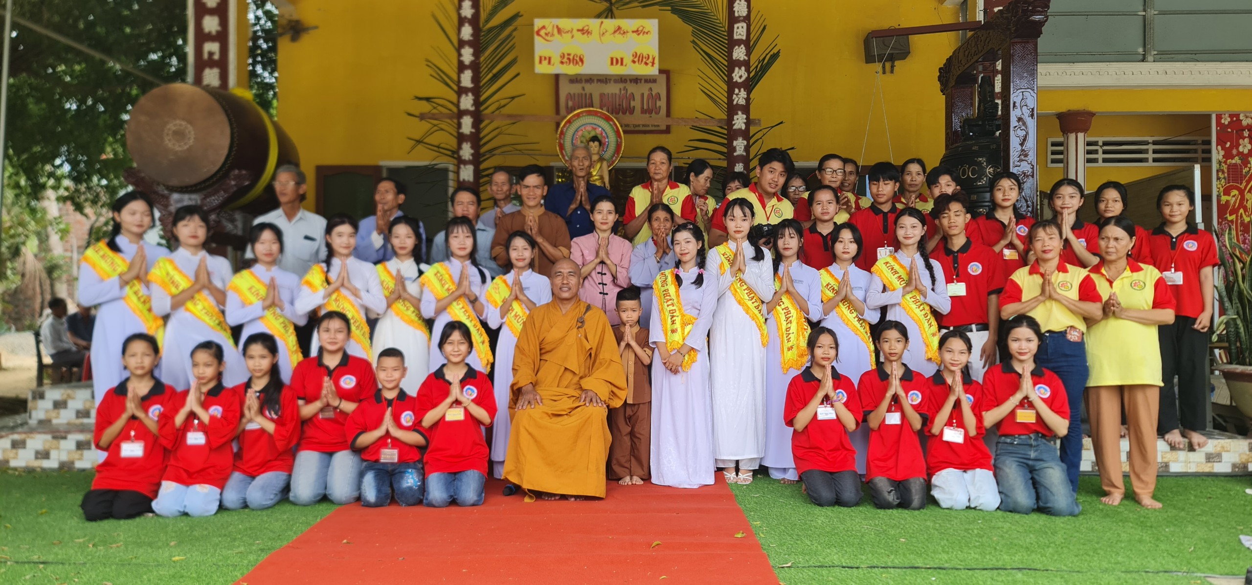 Chùa Phước Lộc tổ chức Phật đản PL 2568